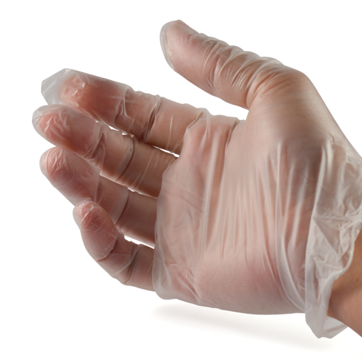 Disposable Gloves Clear Medium