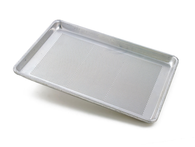 Baking Tray Aluminium Bun Pan - Perforated 45x30cm
