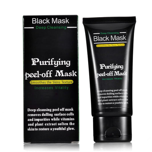 Charcoal Black Mask, Peel Off Mask, Bamboo Charcoal Black Purifying Peel-off Mask