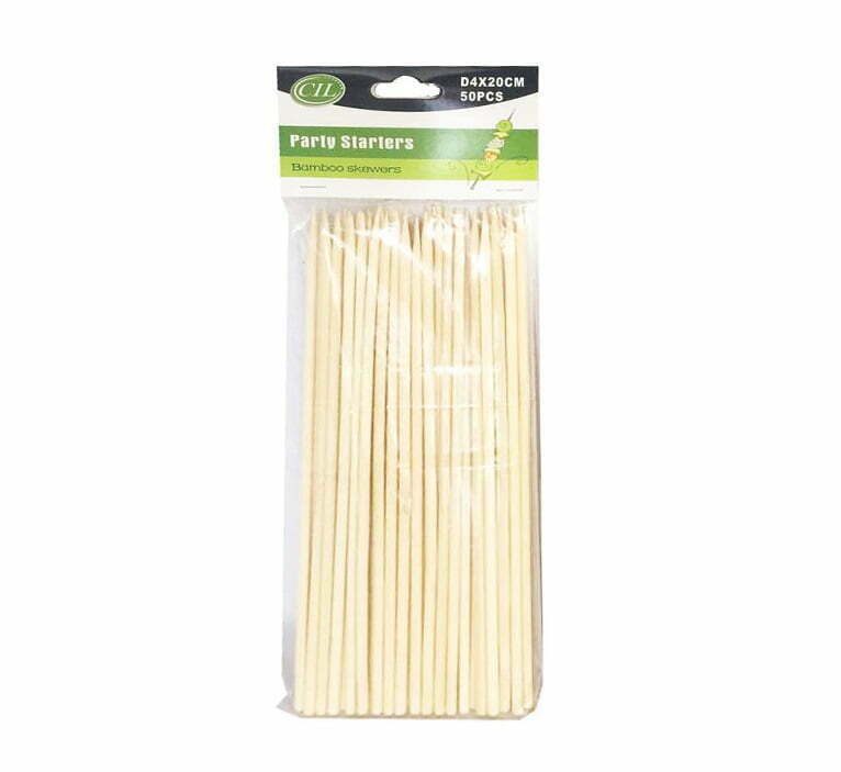 BAMBOO SKEWERS 20CM LONG (14433)