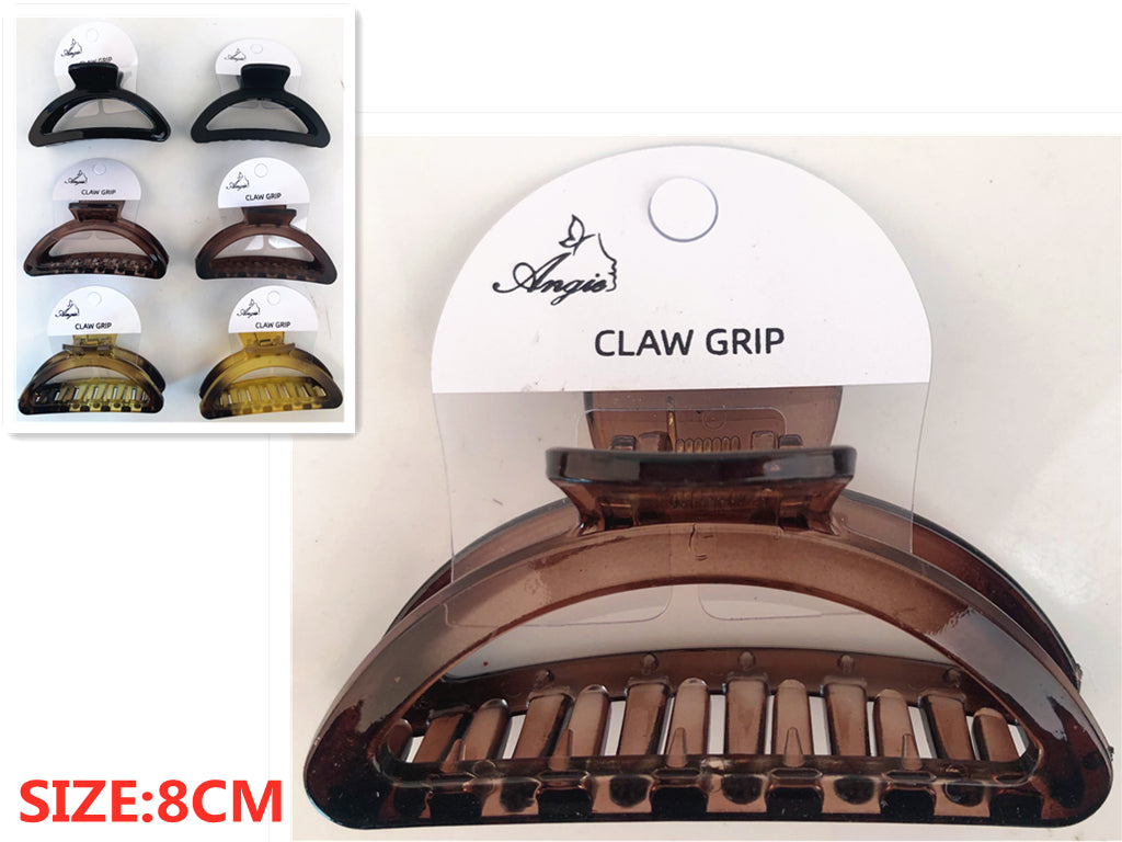 HAIR CLAW GRIP, 8cm