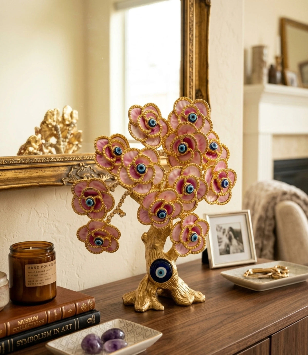 Evil Eye Tree- Pink