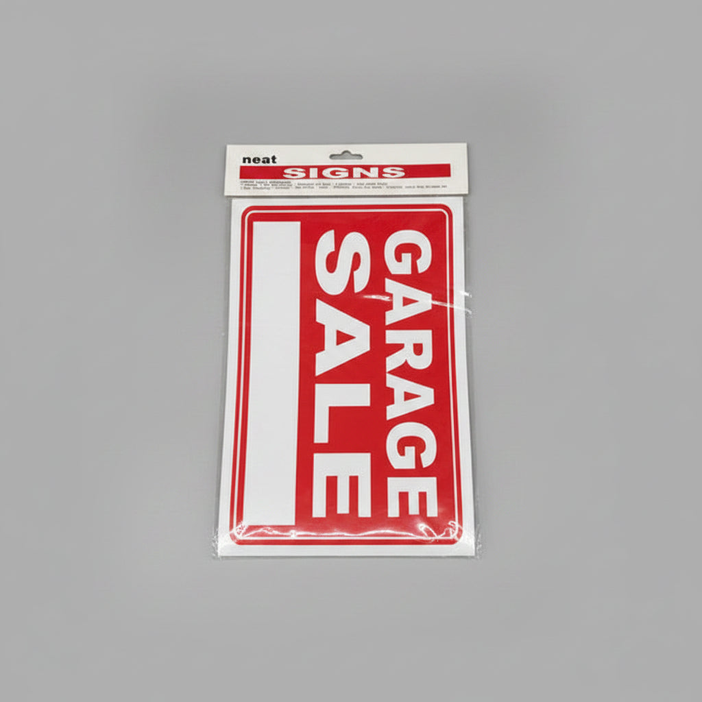 Sign-Garage sale