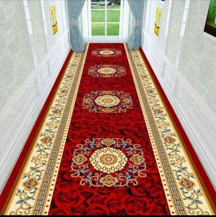 Brand new printed hallway runner / rug $15/meter