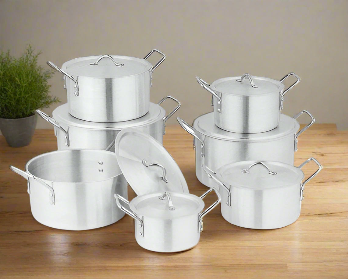 High Grade Aluminum Pots With Lids
