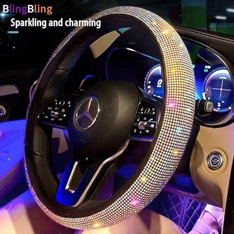 Fully Sparky Car Steering Wheel Cover