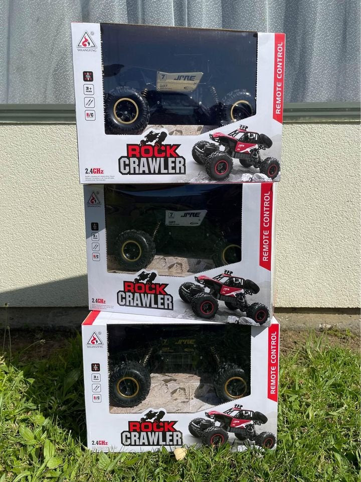 Remote Control Rock Crawler Monster Truck 4x4 Toy For Kids