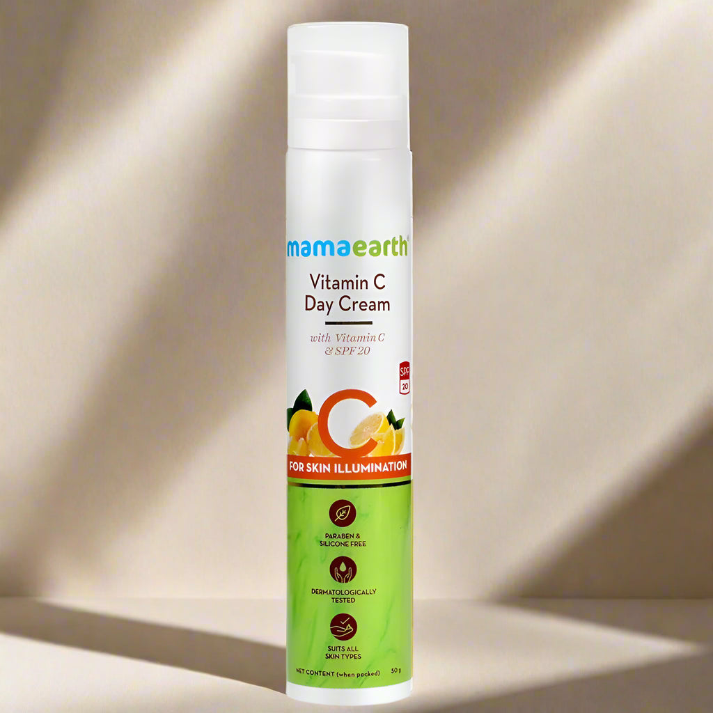 Mamaearth Vitamin C Day Cream with Vitamin C & SPF 20 for Skin Illumination