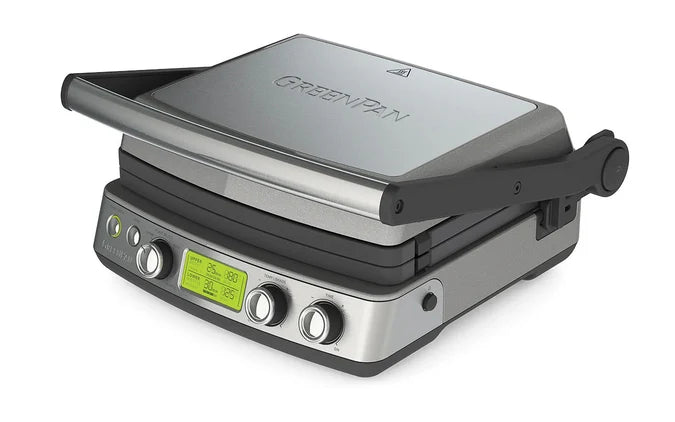 Panini Press Contact Grill - 2200W - Stainless Steel GREENPAN