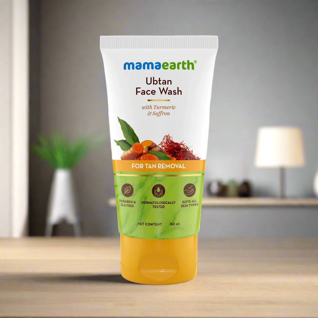 Mamaearth Ubtan Face Wash For Tan Removal