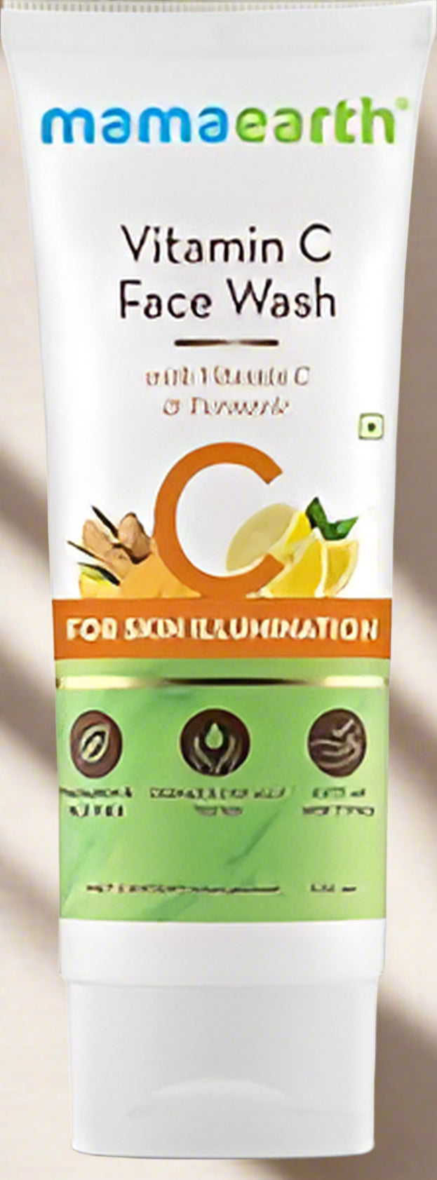 Mamaearth Vitamin C Face Wash with Vitamin C and Turmeric for Skin Illumination - 100ml