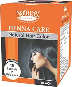 Natures Essence Natural Hair Color(Black Heena Care)