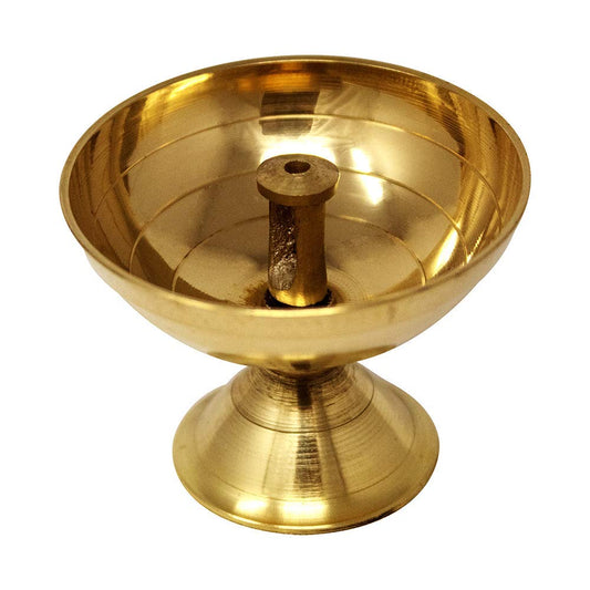 Brass Diya for Pooja/Brass Diya Oil Lamp