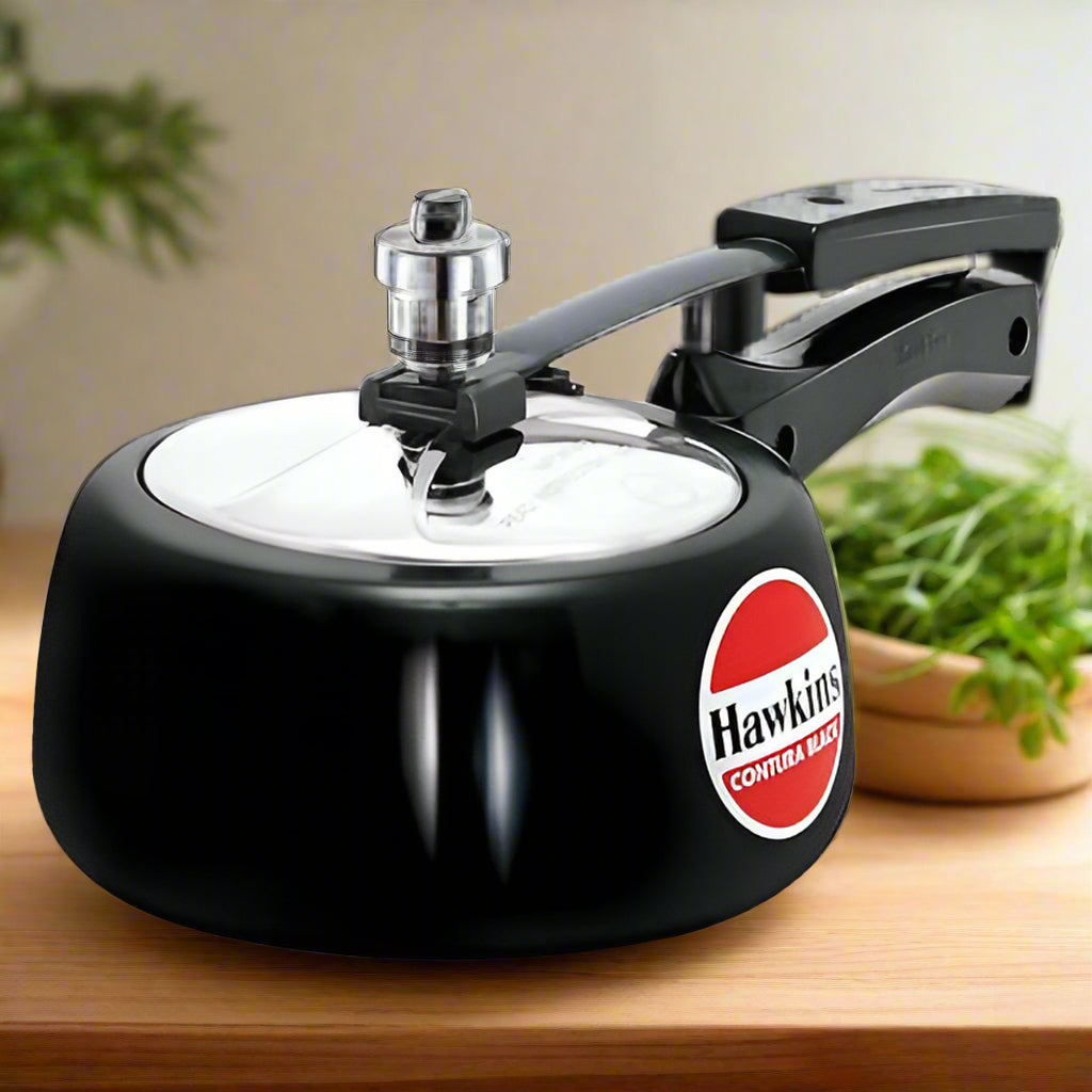 Hawkins 1.5 Litre Contura Pressure Cooker Anodized Baby Cooker CB15