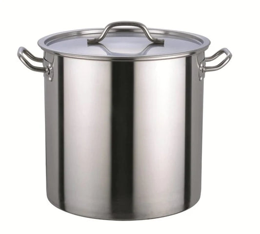 Stock Pot 70L with Lid Stainless Steel