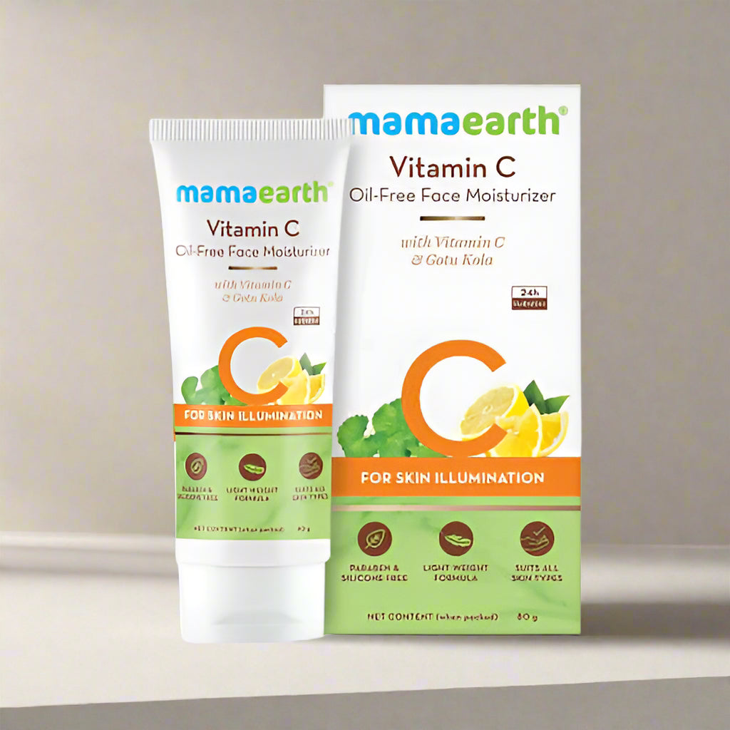 Mamaearth Vitamin C Oil-Free Face Moisturizer For Skin Illumination -80 gm
