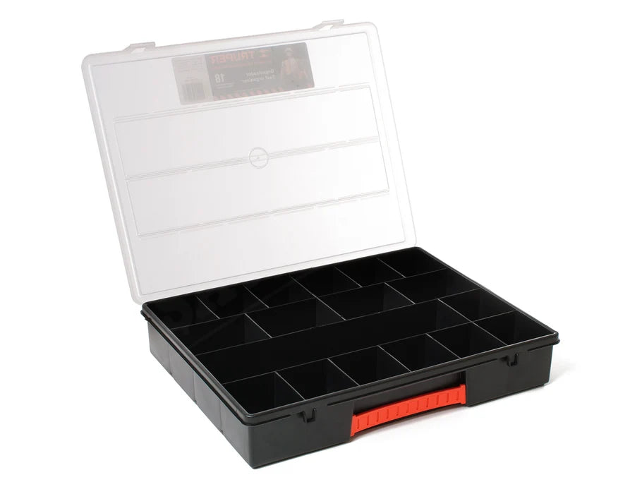 Storage Organiser Toolbox / Multi 18 Compartment Case