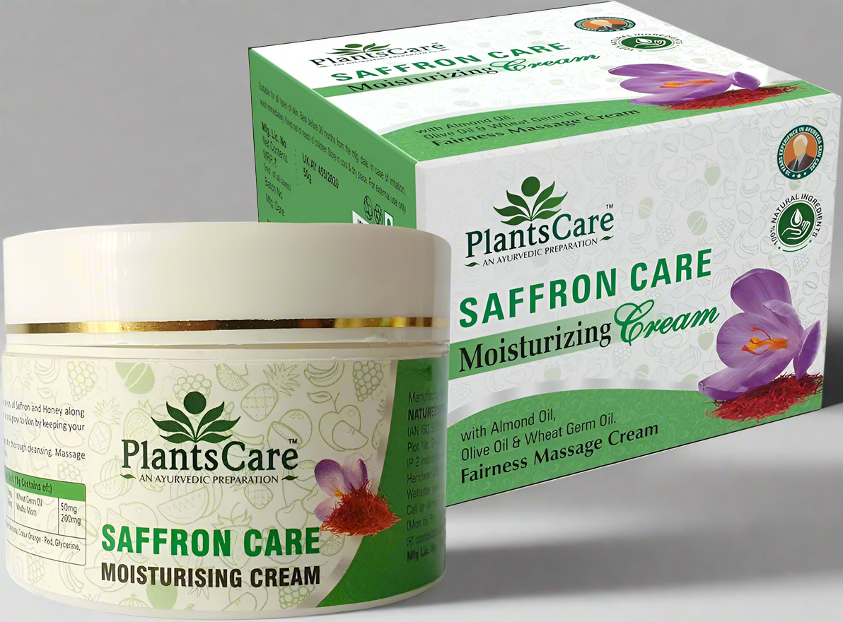 Plants Care Saffron Care Moisturizing Cream 50gm