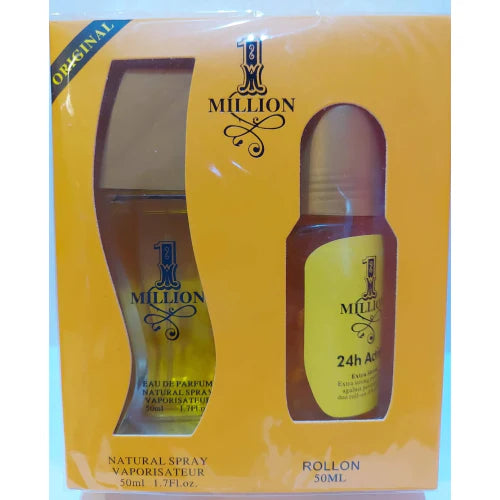Dupe for Paco Rabanne 1 Million 2PC GIFT SET FOR MEN 50ml