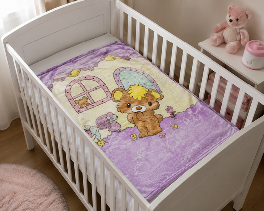 Baby Blanket for Crib & Baby Bed