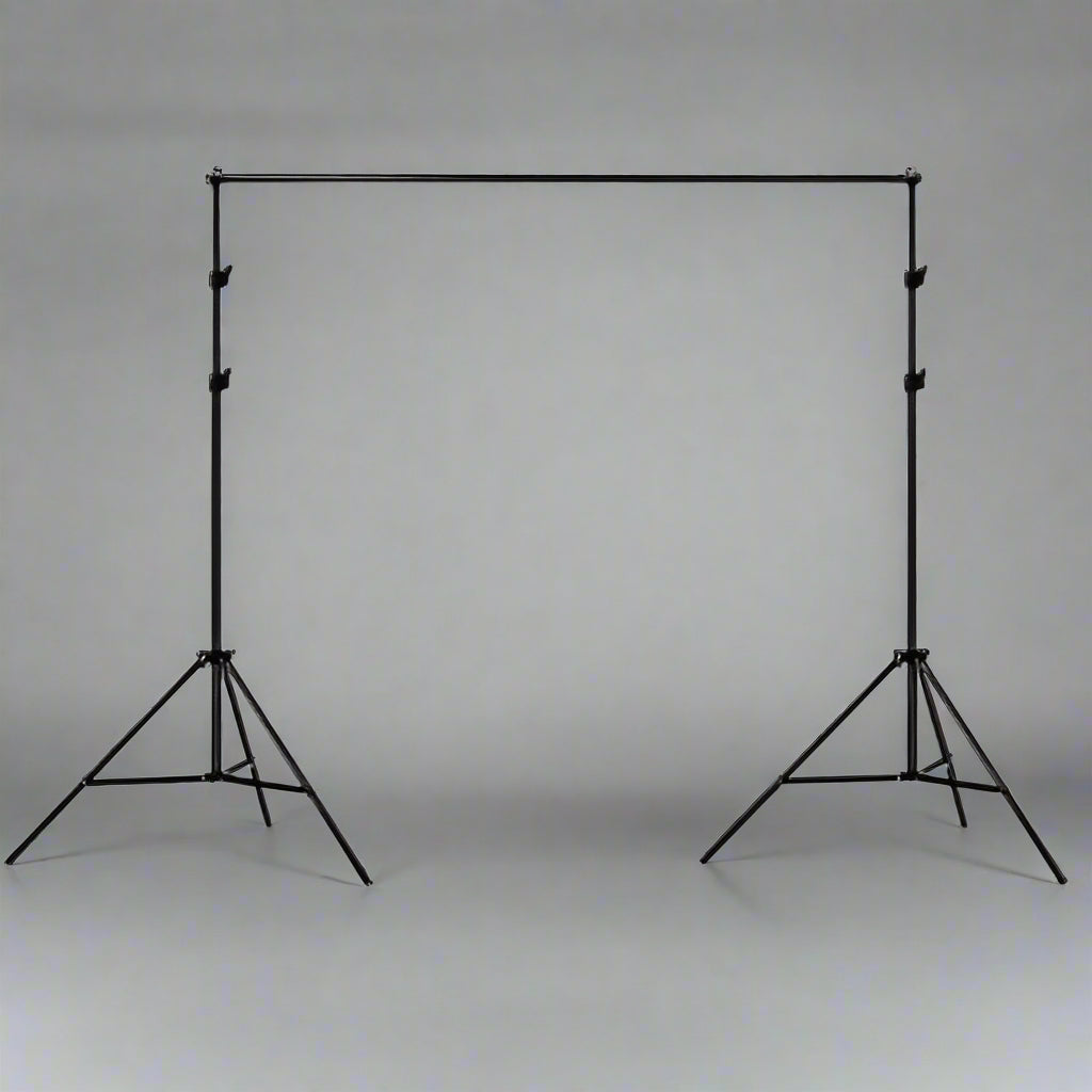 Three Corner Curtain Background Stand 3 by 6m