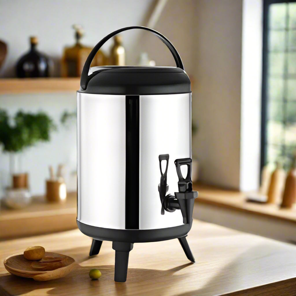 Milk Tea Dispenser Stainless 12L