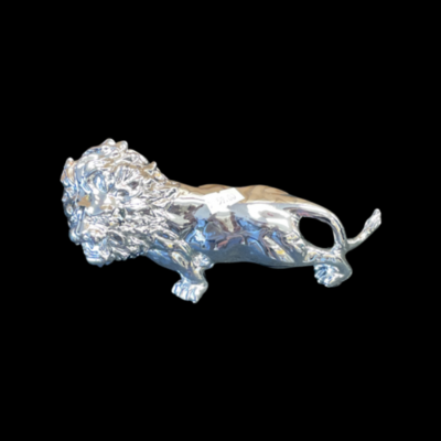 Lion 16 cm Silver