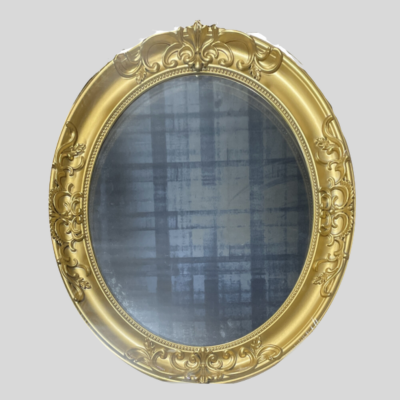 Craft Mirror Oval Elegant Type 12