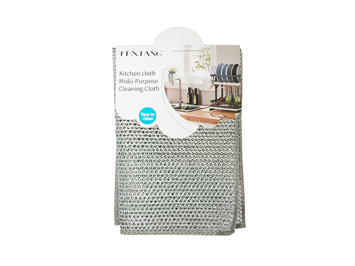 3pcs Plastic Dish Washing Cloth - 30x30cm