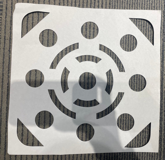 Rangoli Paper Stencil 11 Inch