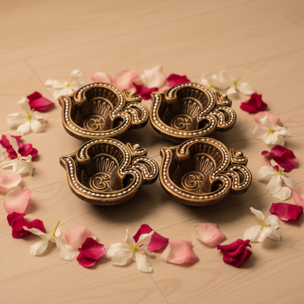 Diya Set 7 Pack of 4