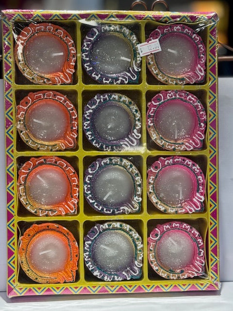Diya Set of 12 Design 5