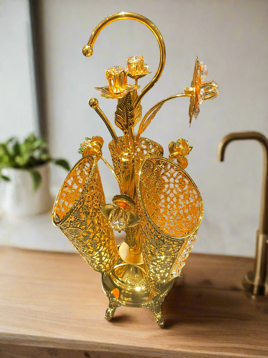 Cutlery Holder Golden