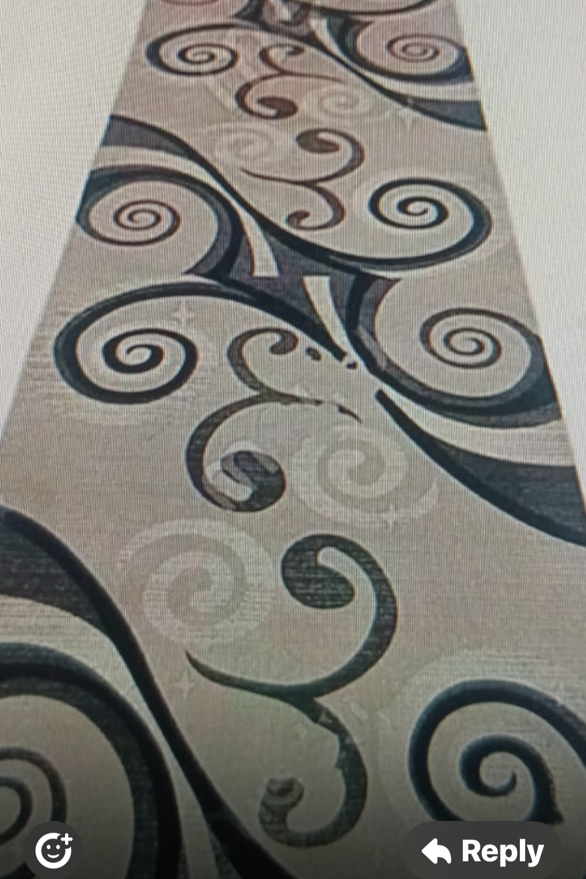 Brand new printed hallway runner / rug $15/meter