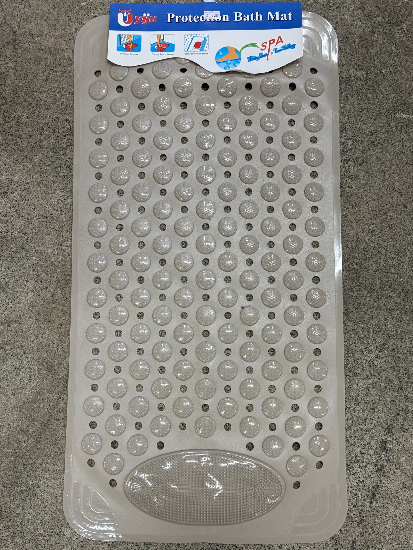 Protection bath mat