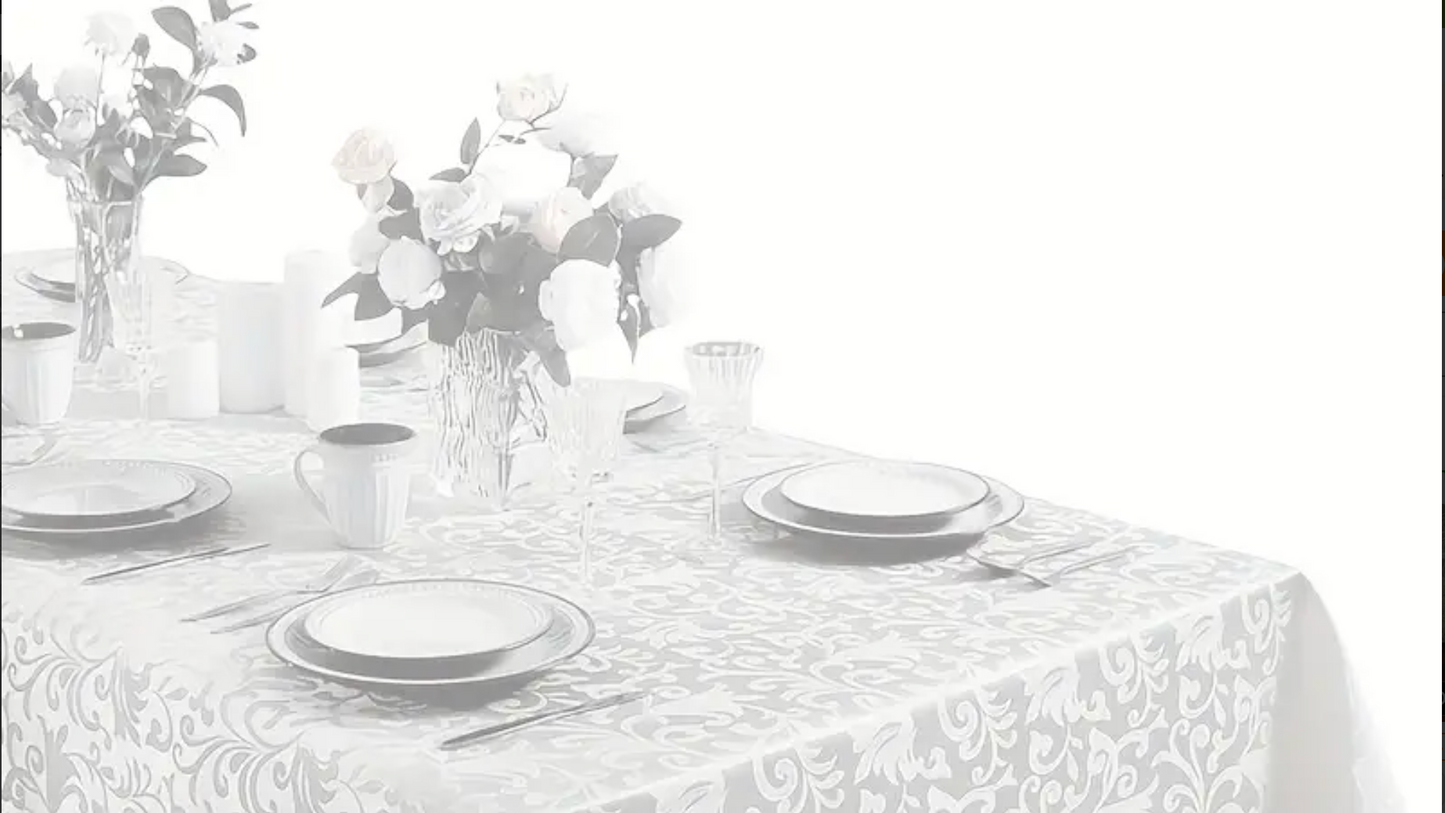 Table cloth high quality white 140cm/250cm