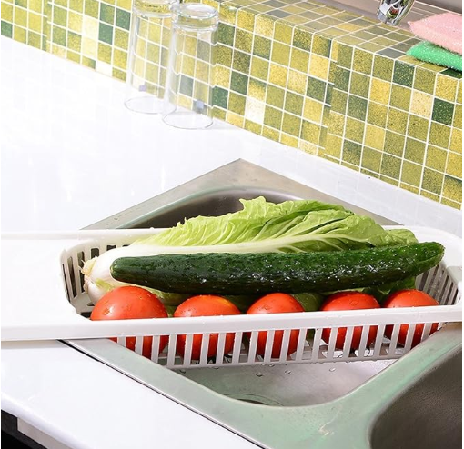Dish Drying Rack Over the Sink Large Size Plastic