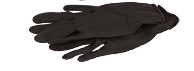 Salon Care Gloves Blacks 2pc
