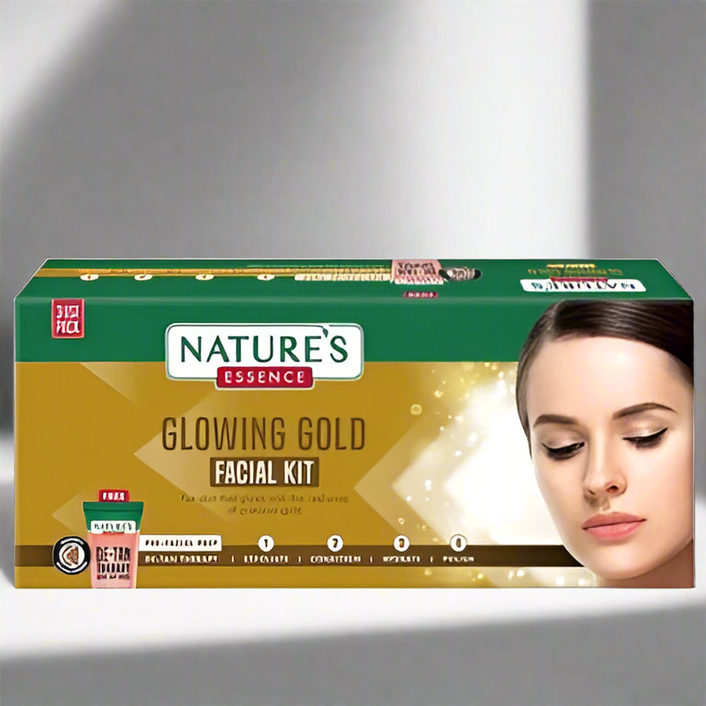 Natures Essence Glowing Gold Facial Kit