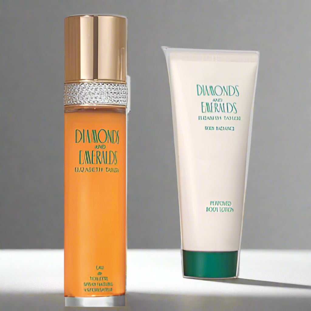 ET Diamonds Emeralds Set Women