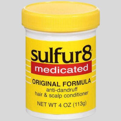 Sulfur8 medicated anti-dandruf hair and scalp conditioner 4 Oz.