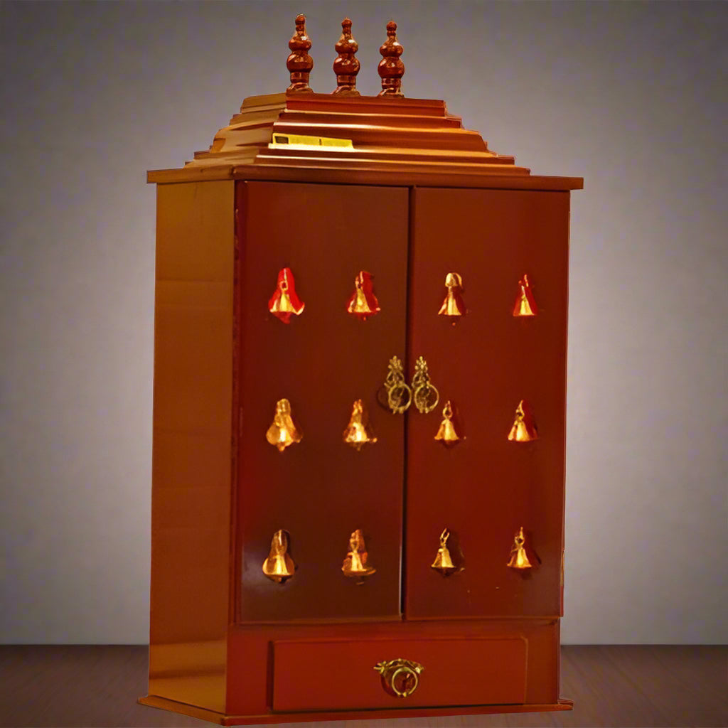 Pooja Ghar-09 WALL DOOR