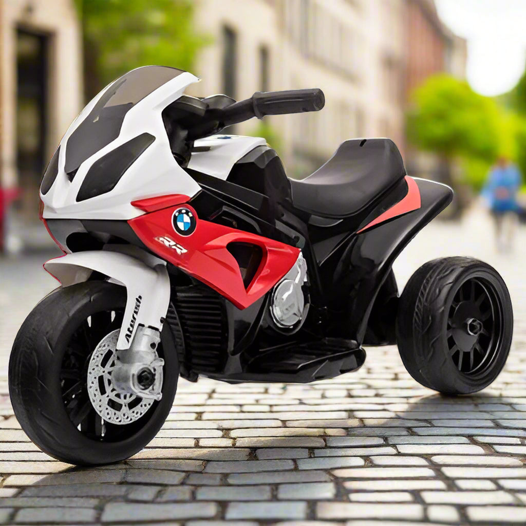 Ride on Bike BMW S1000R White and Red