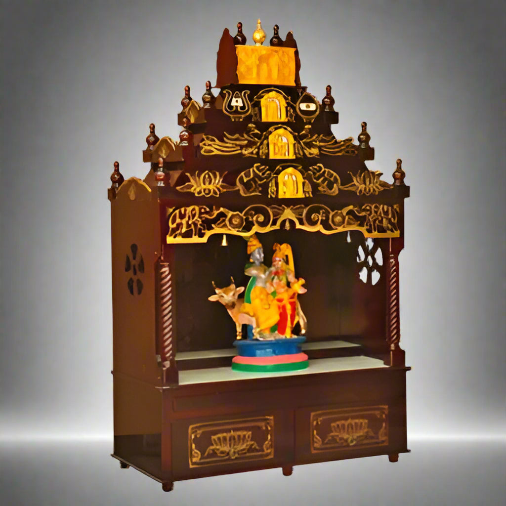 Pooja Ghar- 012 S WITHOUT DOOR