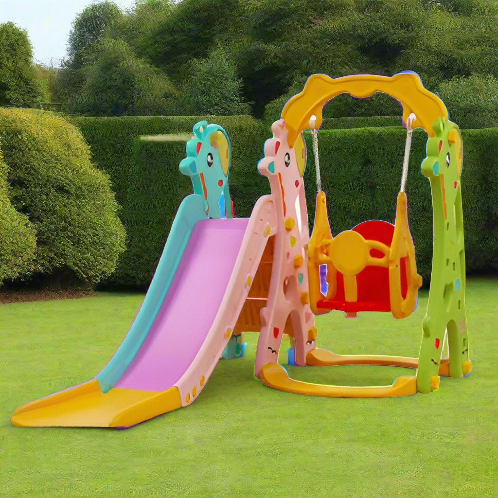 Slide Swing Set Type 1-Outdoor and Indoor