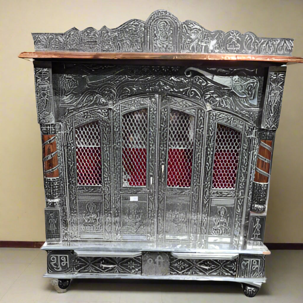 Pooja Mandir Oxidized 12/24