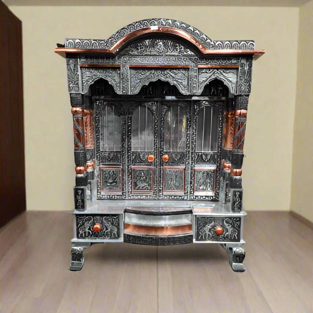 Pooja Mandir Oxidized 16/24