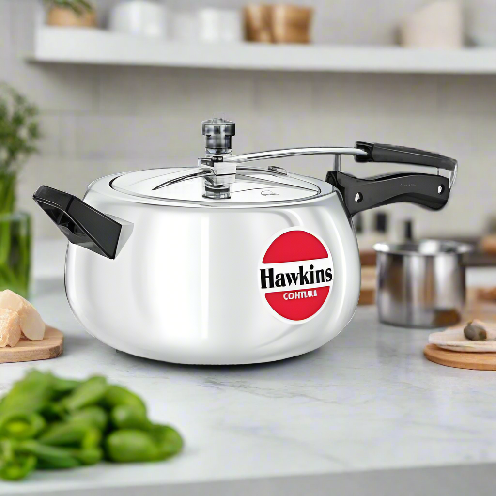 Hawkins Aluminium Pressure Cooker Contura 5 Litre HC50
