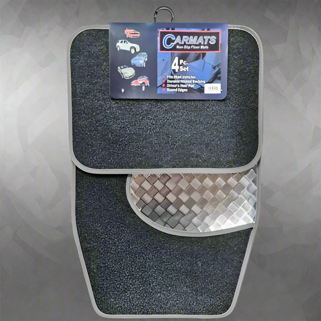 Car Mat Grey 4 Piece Set
