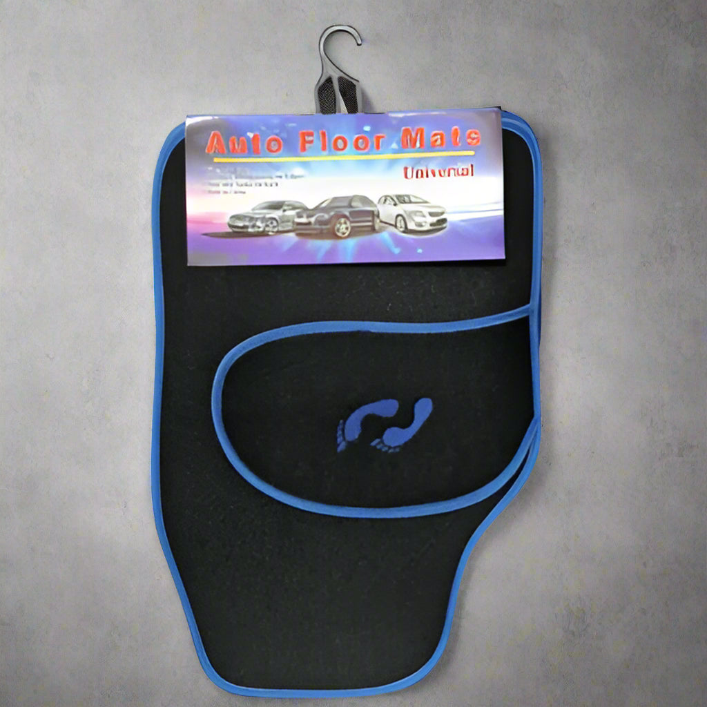 Car Mat Blue 4 Piece Set